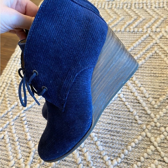 Lucky Brand Womens‎ Indigo Ankle Boots Size 7.5 - Picture 6 of 7